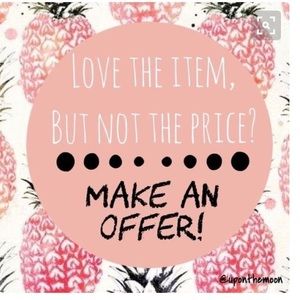 Make an offer! 🌟🤩